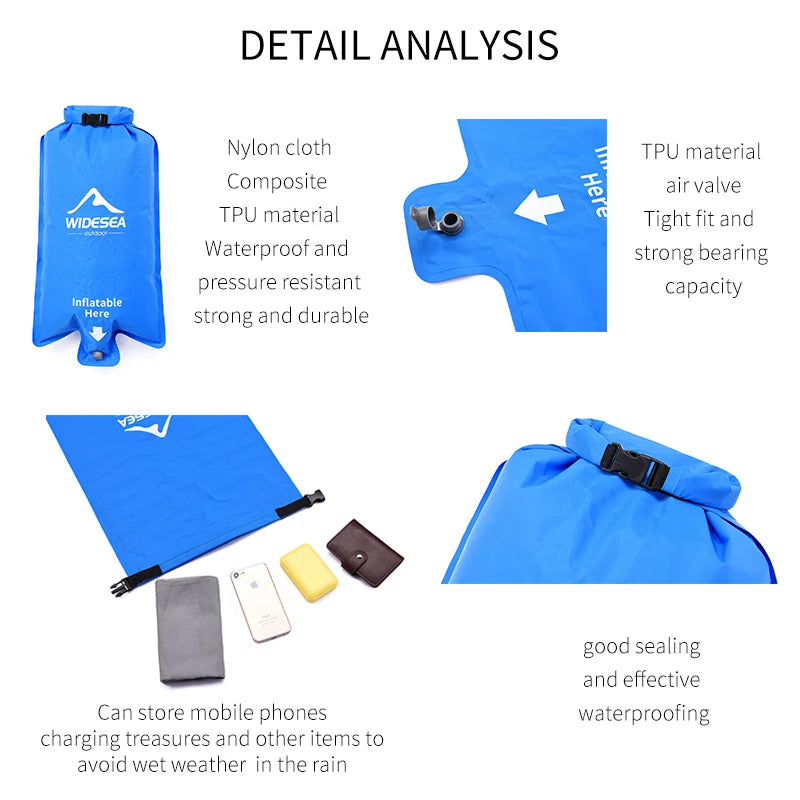 Widesea Camping Sleeping Pad Inflatable