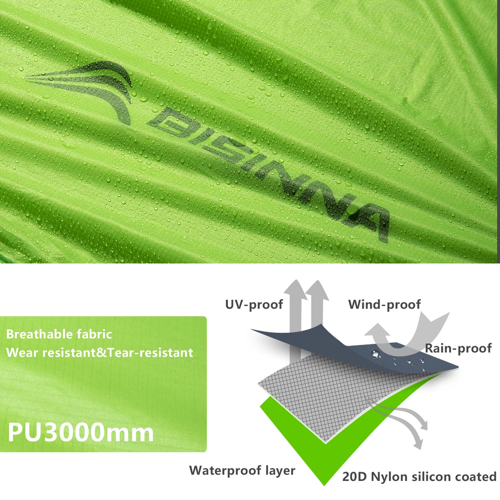 BISINNA 2 Person Ultralight Camping Tent