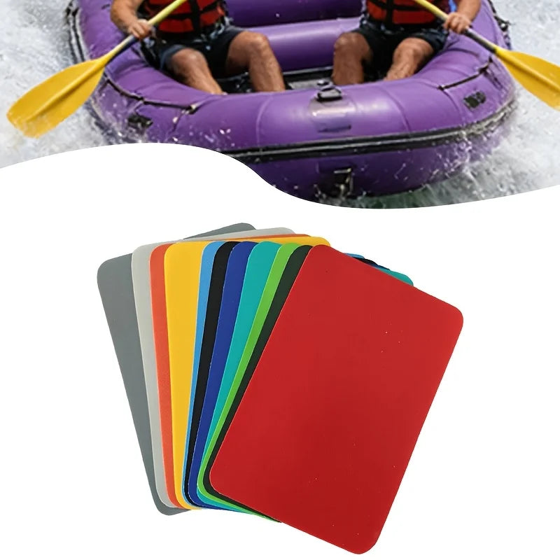 2Pc Waterproof Adhesive PVC Repair Patches
