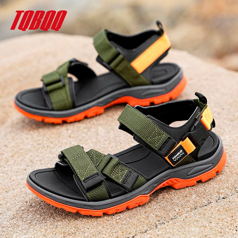 Men's Summer Sandals with Adjustable Strap