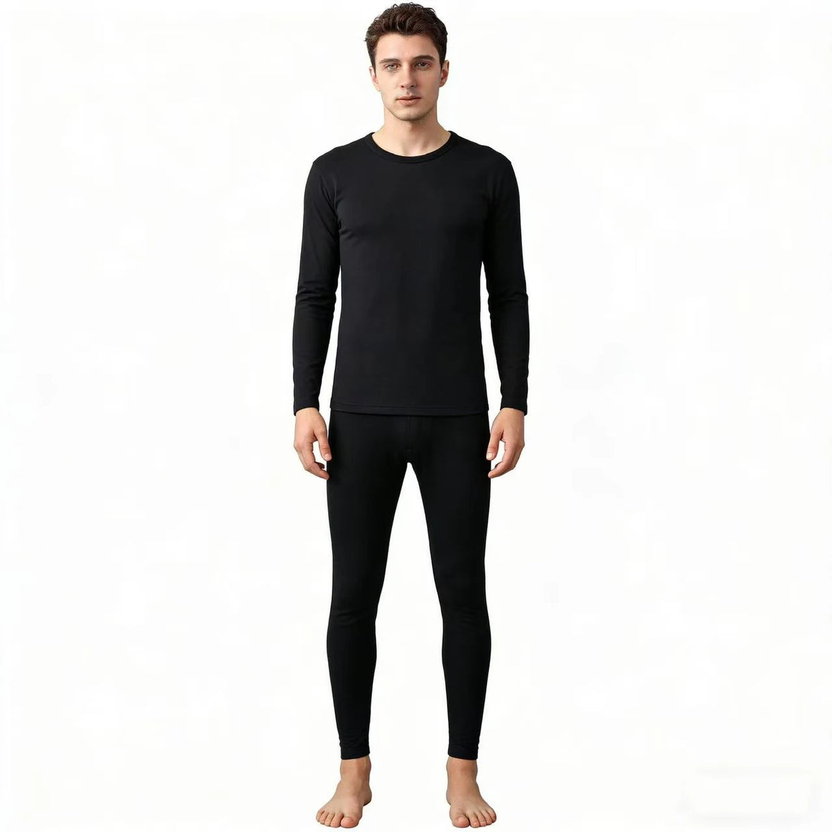 Men's 100% Merino Wool Base Layer Set