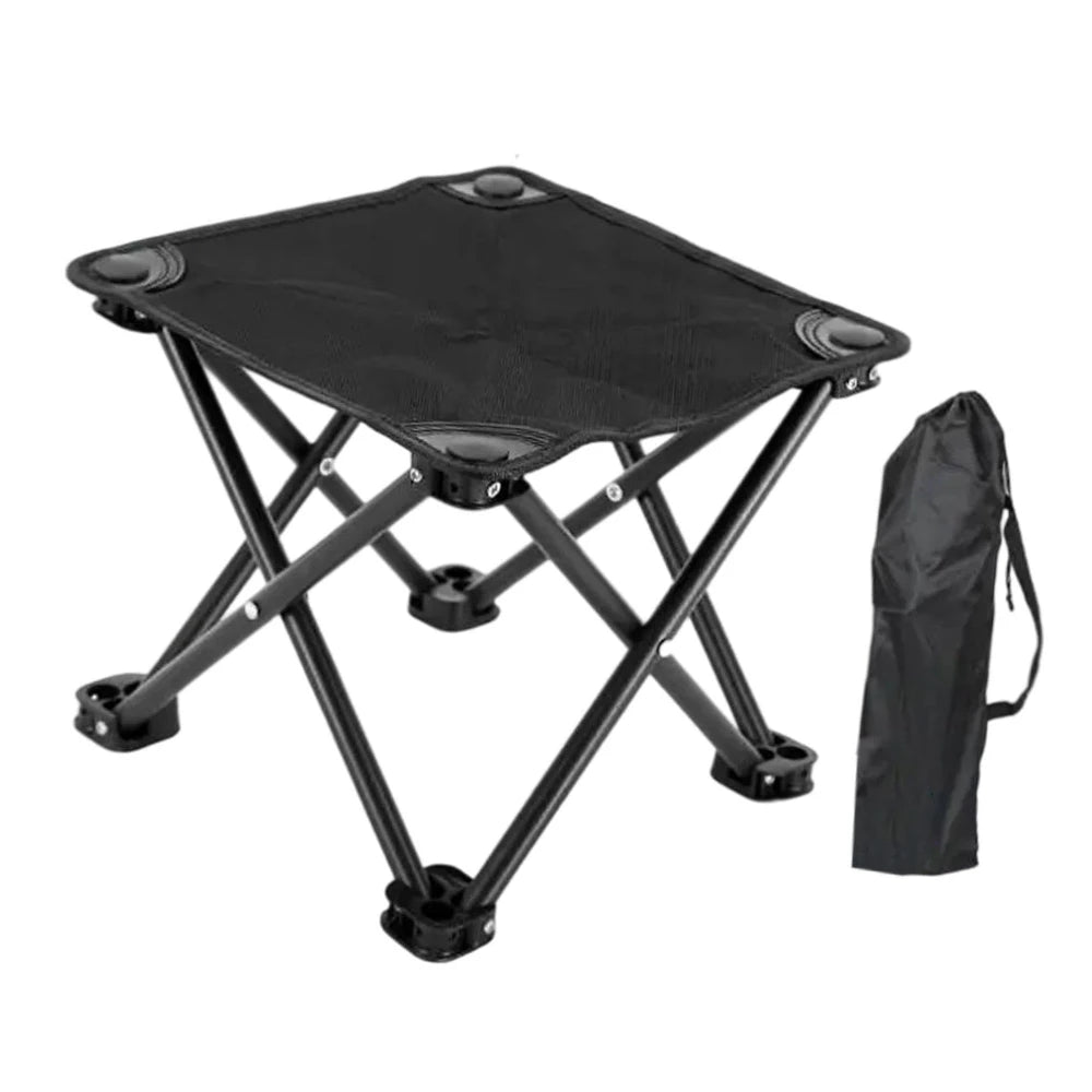 Outdoor Camping Stool with Carry Bag 140kg