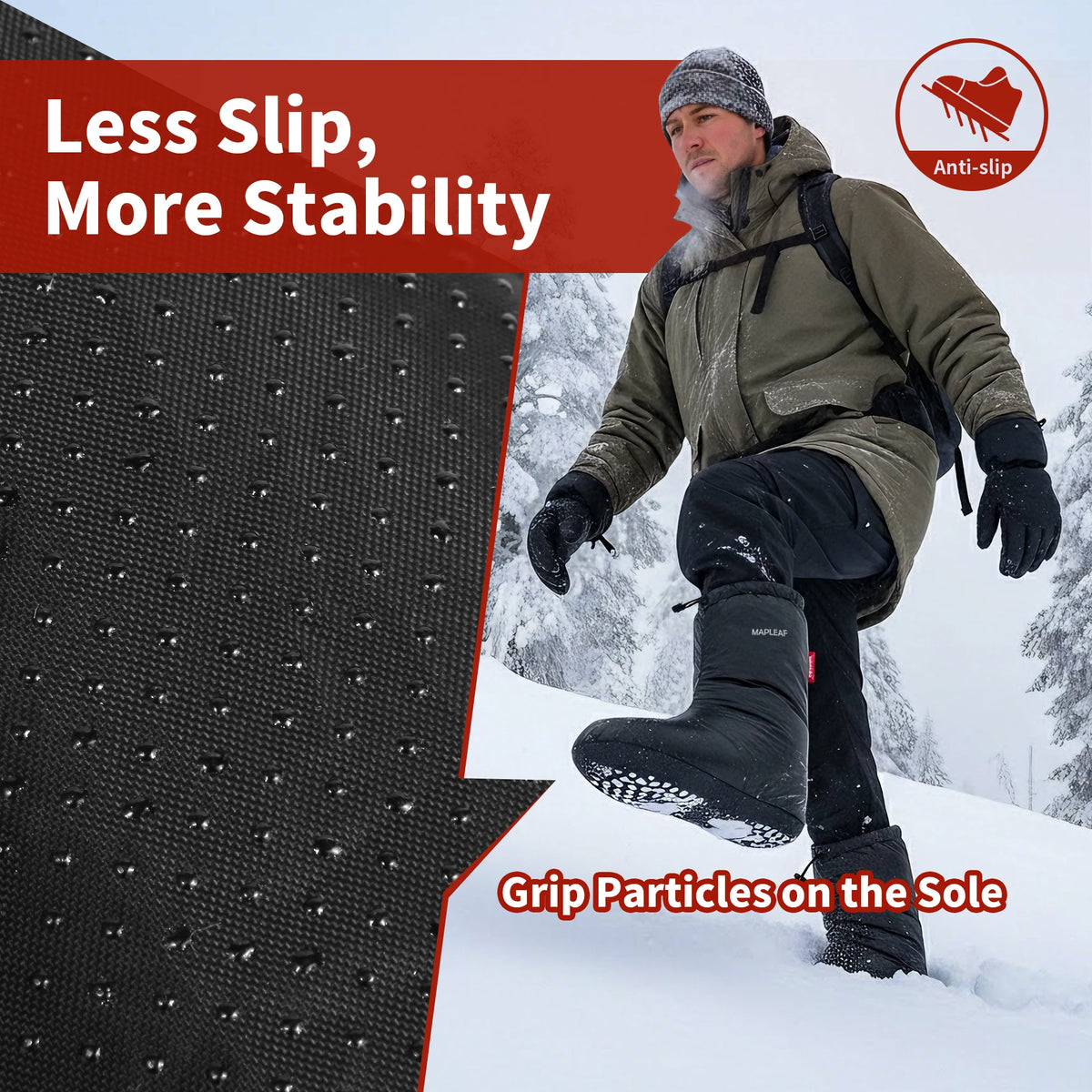 Down Booties 700FP Ultralight