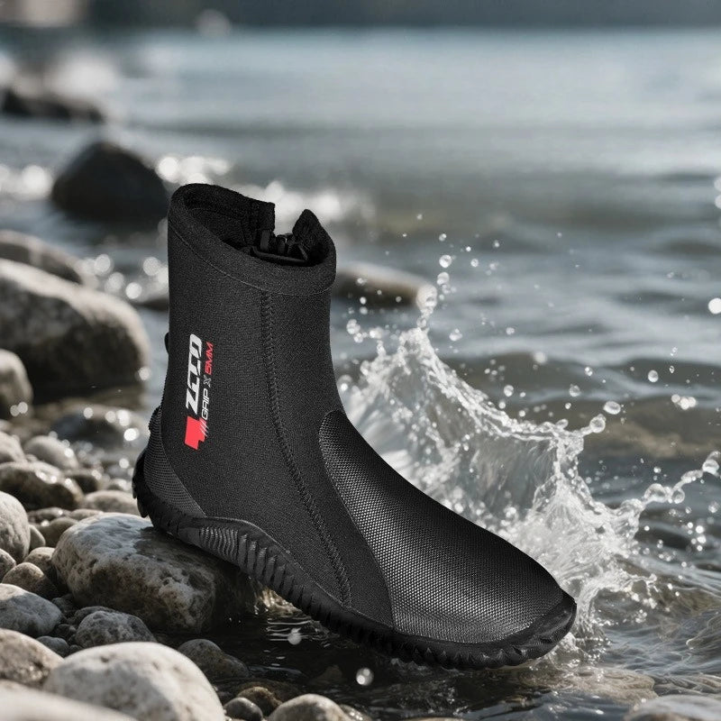 5MM High Top Diving Shoes