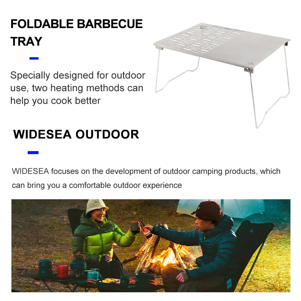 Widesea Titanium Charcoal BBQ Grill
