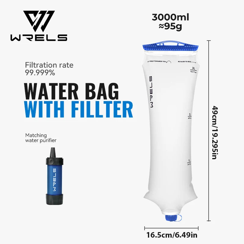 WRELS Water Collection BPA-Free Filtration Bag