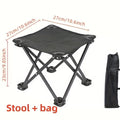 Outdoor Camping Stool with Carry Bag 140kg