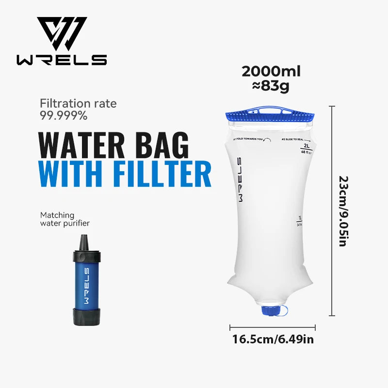 WRELS Water Collection BPA-Free Filtration Bag