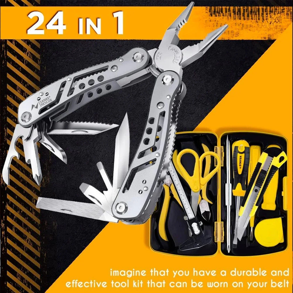 Multitool 24-in-1 Multitools Pliers