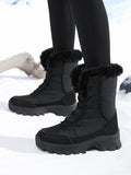 Winter Snow Boots for Women, Waterproof, Non-Slip