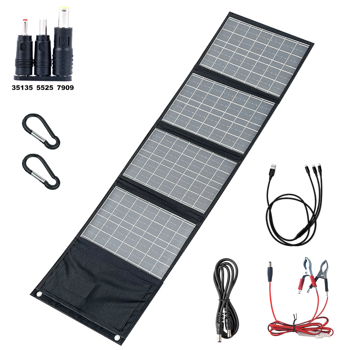 Leaorld 120W Solar Panel 12V Battery Charger