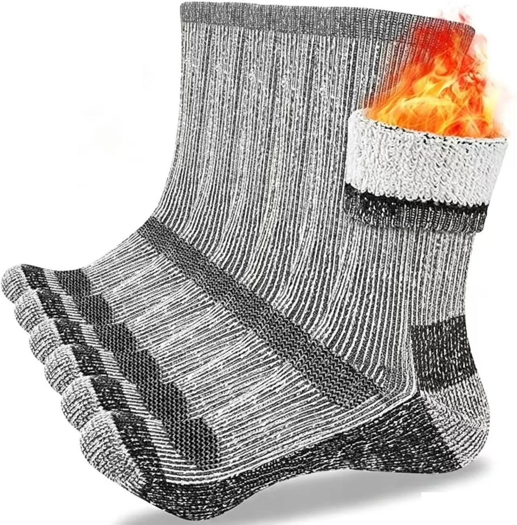 Merino Wool Thermal Socks, 3 pairs