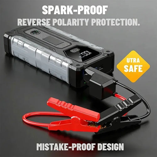 6000A Car Jump Starter Power Bank 12V