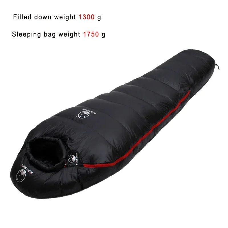 Goose Down Adult Mummy Style Sleeping Bag