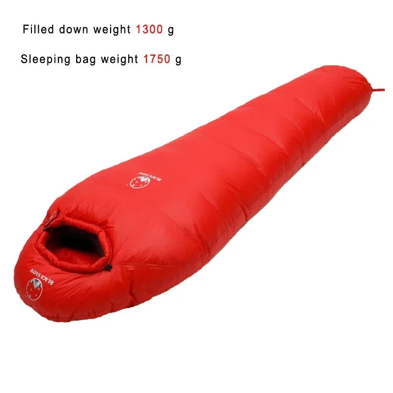 Goose Down Adult Mummy Style Sleeping Bag