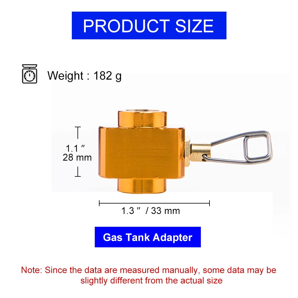 Widesea Camping Stove Butane Refill Adapter