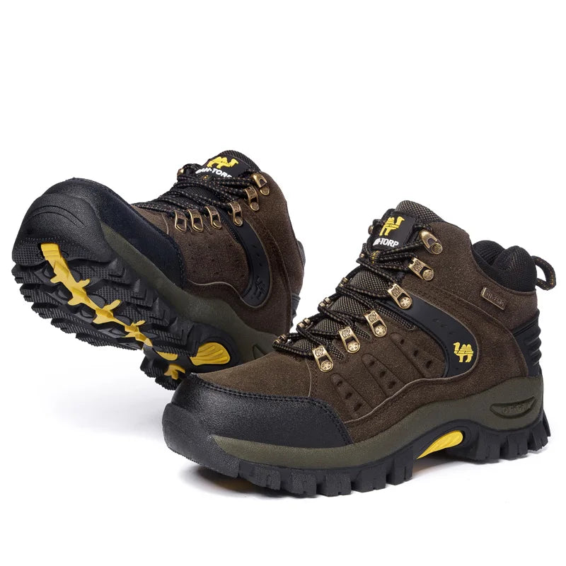 HIKEUP High-top Padded Hiking Boots for Men/Women