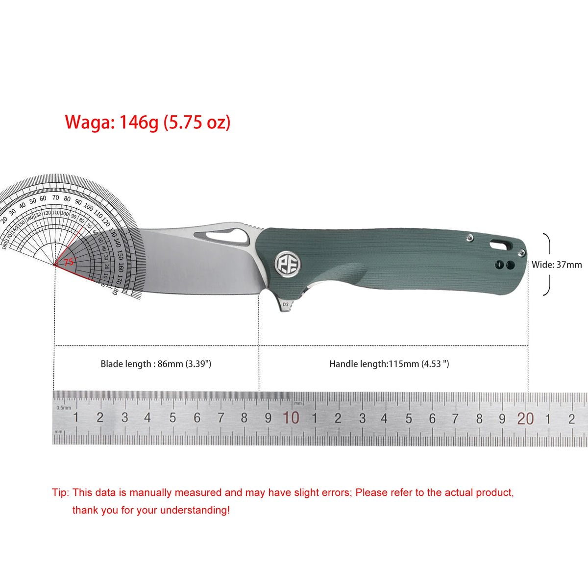 Foldable Pocket Knife Camping Fishing Hunting