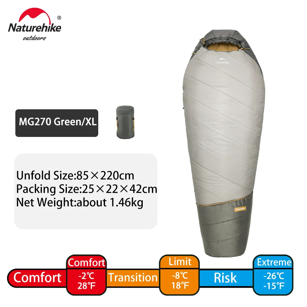 Naturehike Mummy Sleeping Bag -2~5℃ Ultralight