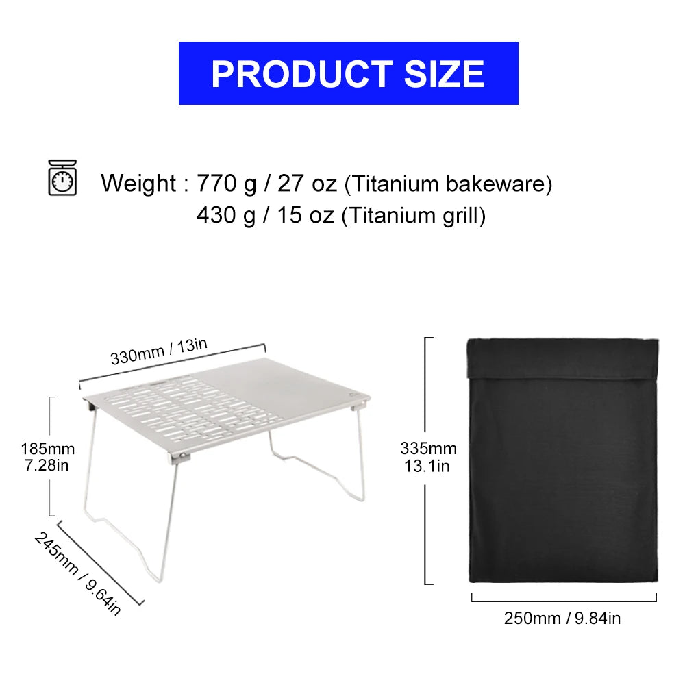 Widesea Titanium Charcoal BBQ Grill