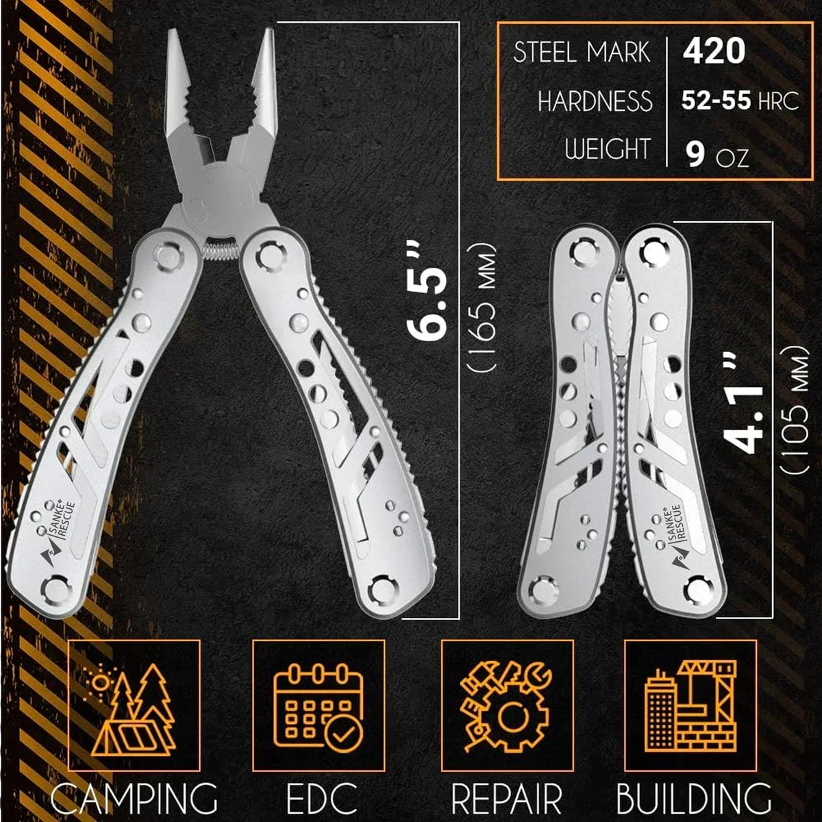 Multitool 24-in-1 Multitools Pliers