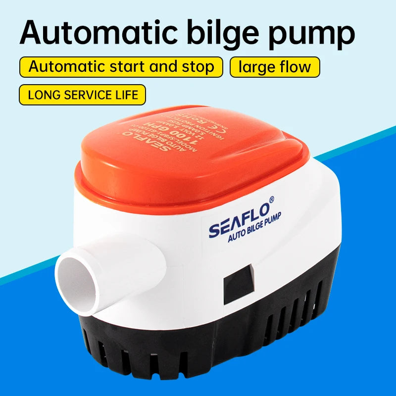 Automatic Submersible Bilge Pump for Boats (12V / 24V)