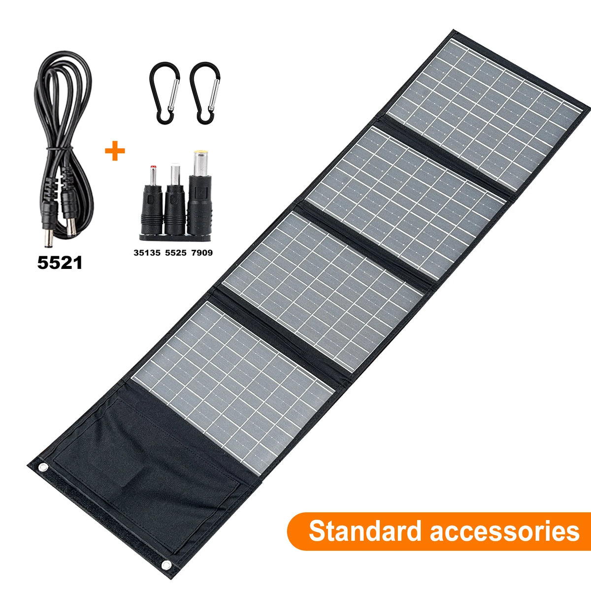Leaorld 120W Solar Panel 12V Battery Charger