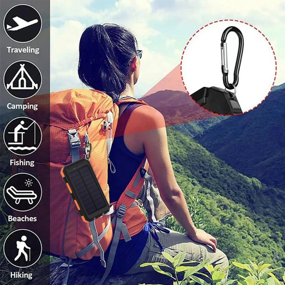 Solar Power Bank 80000mAh Portable Charger