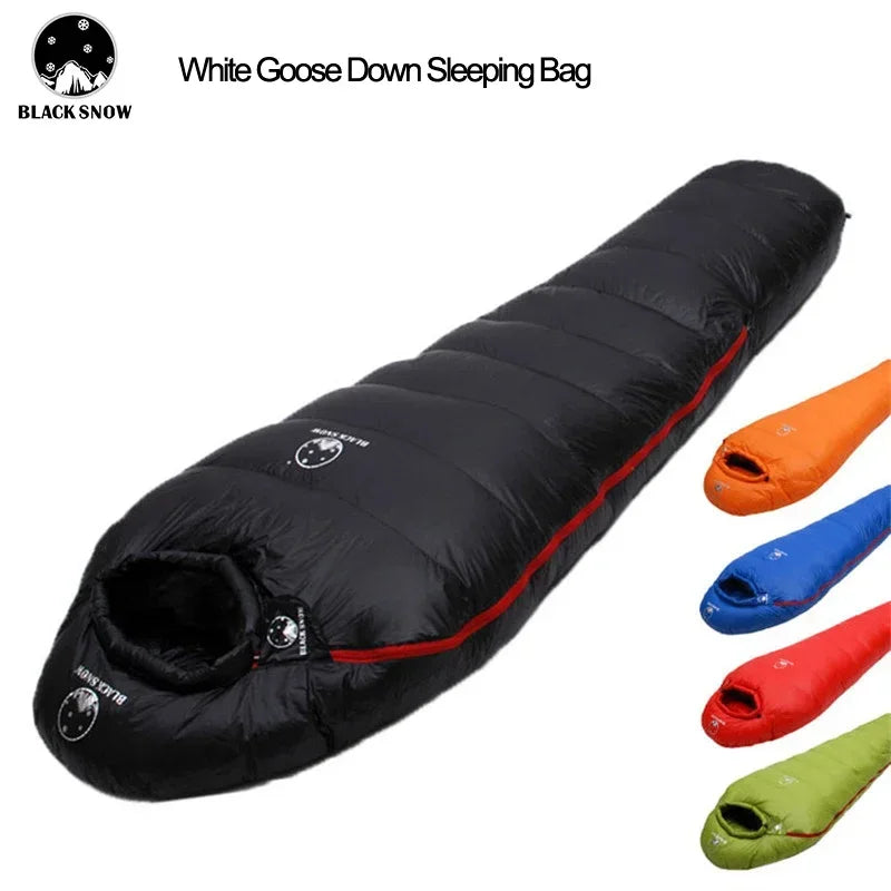 Goose Down Adult Mummy Style Sleeping Bag