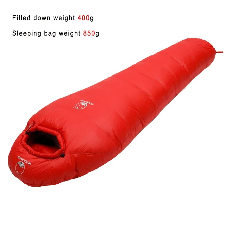 Goose Down Adult Mummy Style Sleeping Bag
