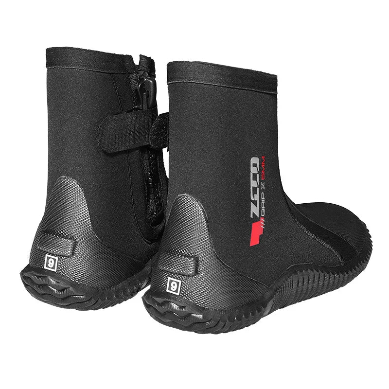 5MM High Top Diving Shoes