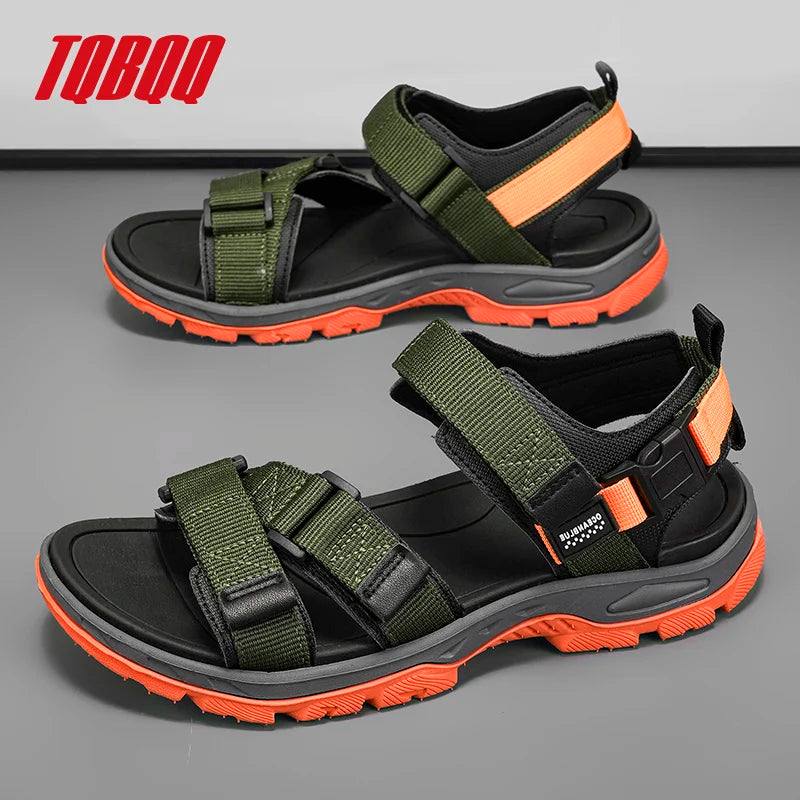Men's Summer Sandals with Adjustable Strap